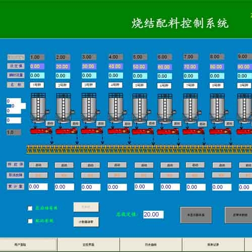 阿拉爾燒結(jié)配料系統(tǒng)